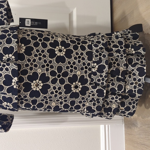 NWT Lafayette 148 Sz 8 Two Piece Blazer and Skirt Set - Picture 16 of 16